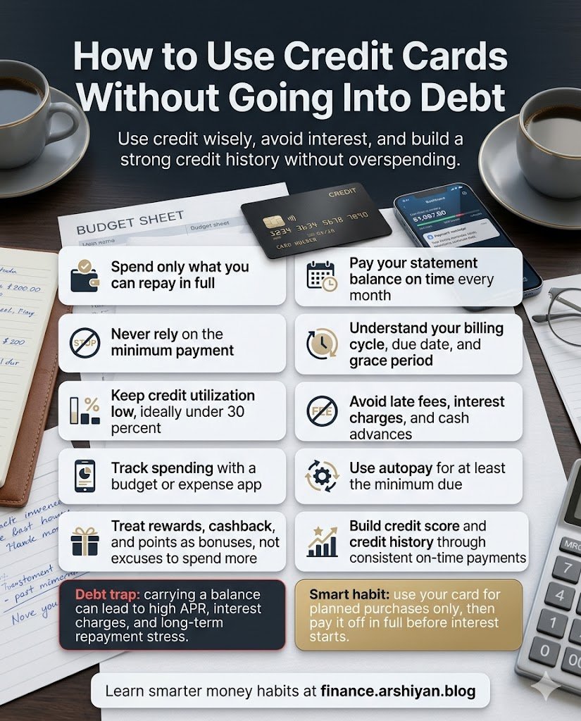 How to Use Credit Cards Without Going Into Debt