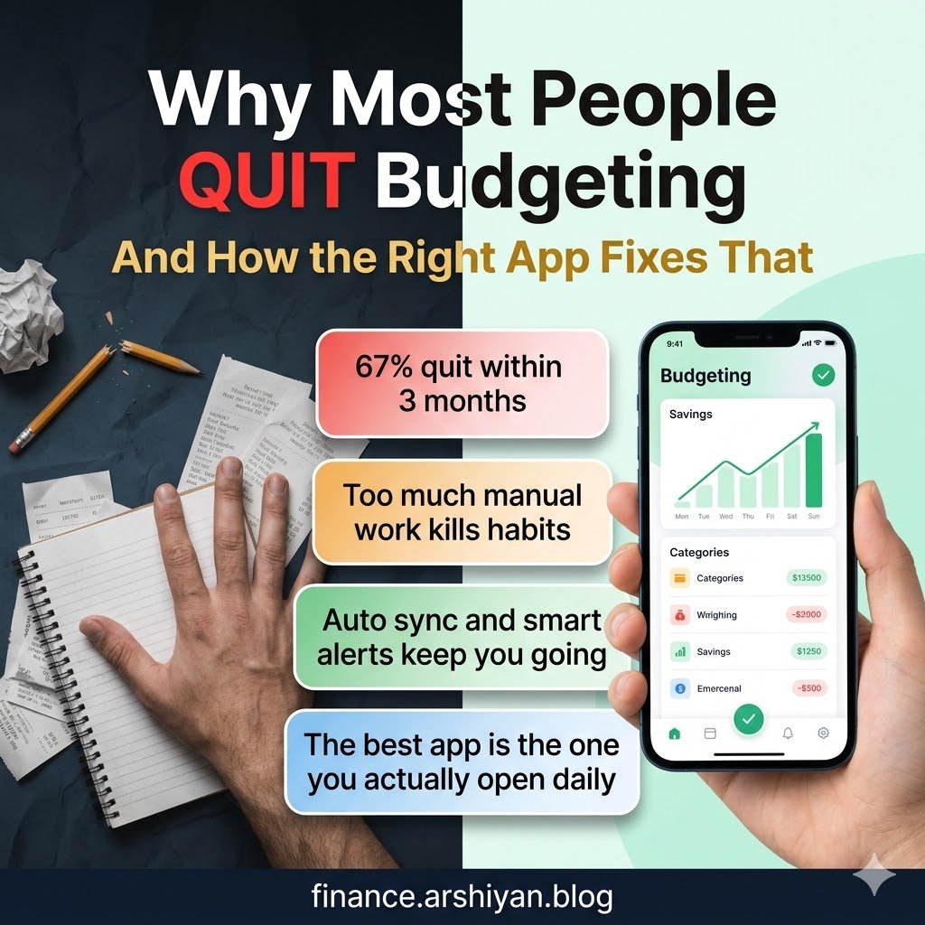 Why Most People Quit Budgeting (and How the Right App Fixes That)