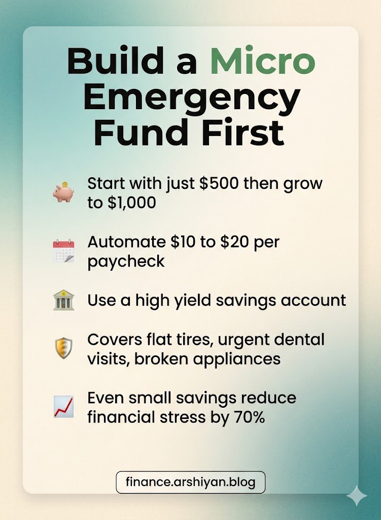 How to Build an Emergency Fund from Scratch