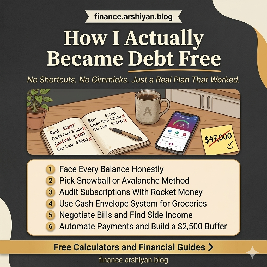 How I Actually Became Debt Free