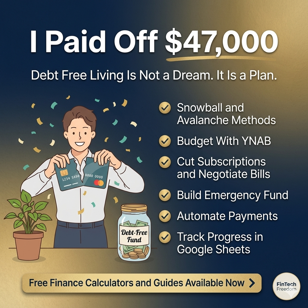 Debt Free Living: How I Paid Off $47,000 and Finally Started Sleeping at Night