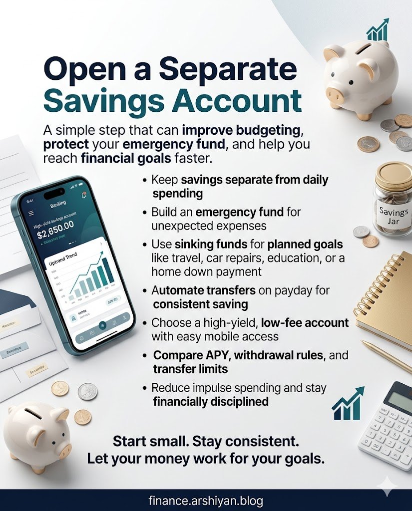 open-a-separate-savings-account