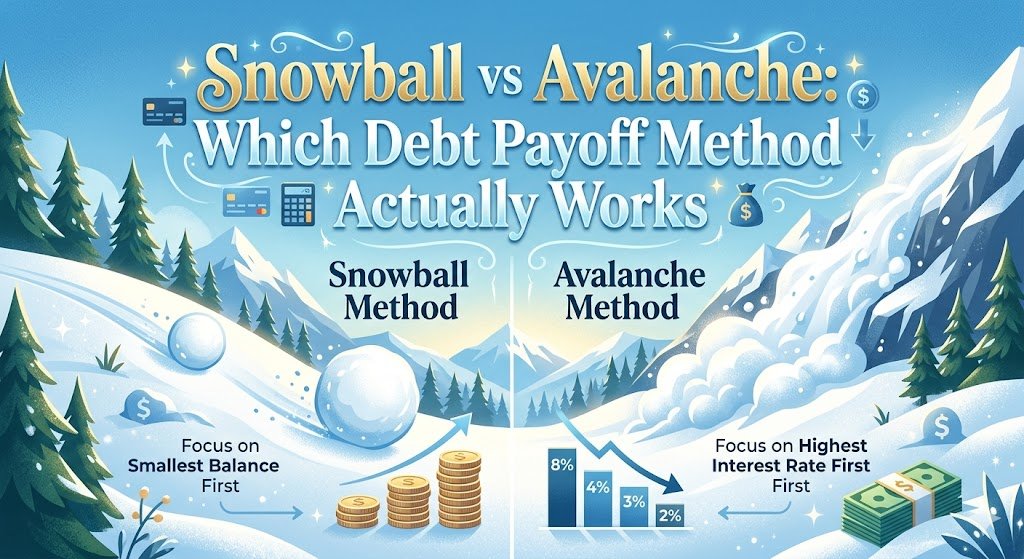 Snowball vs Avalanche: Which Debt Payoff Method Actually Works